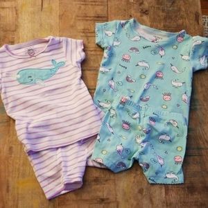 🐳 Sea Creature Short Jammie Set🐳